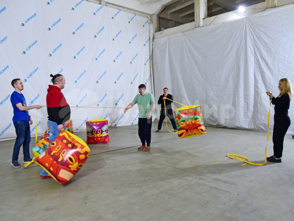 Тотем — балансир, командный игровой набор и увлекательная игра на сплочение