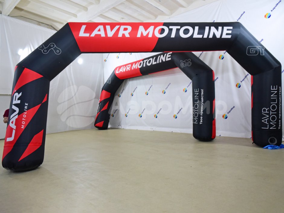 Надувная арка Старт-Финиш для спортивных и развлекательных мероприятий