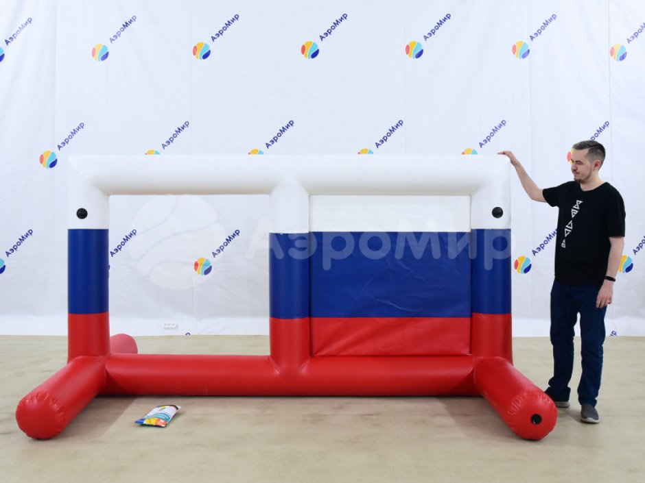 Прямоугольные ворота с окнами Каскад 2.0