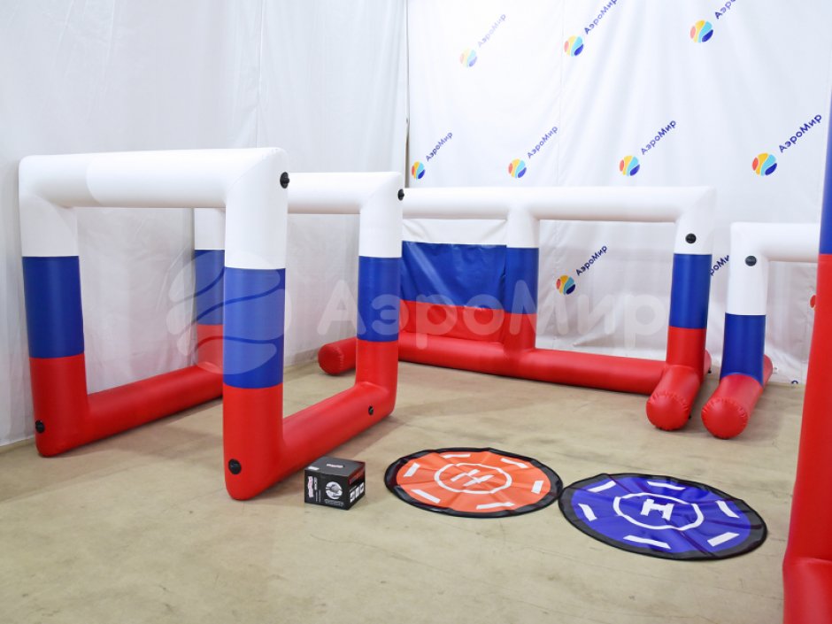 Надувное препятствие Куб для дрон рейсинга