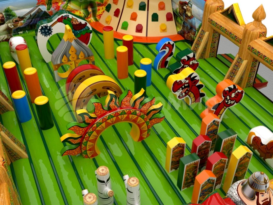 Надувной батут Тридевятое царство 2.0 