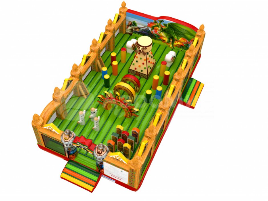 Тридевятое царство — большой авторский батут на 66 м²