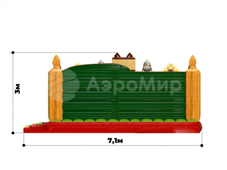 Тридевятое царство — большой авторский батут на 66 м²