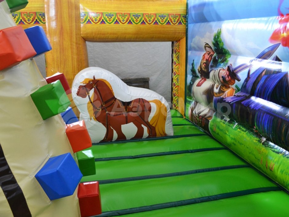 Тридевятое царство — большой авторский батут на 66 м²