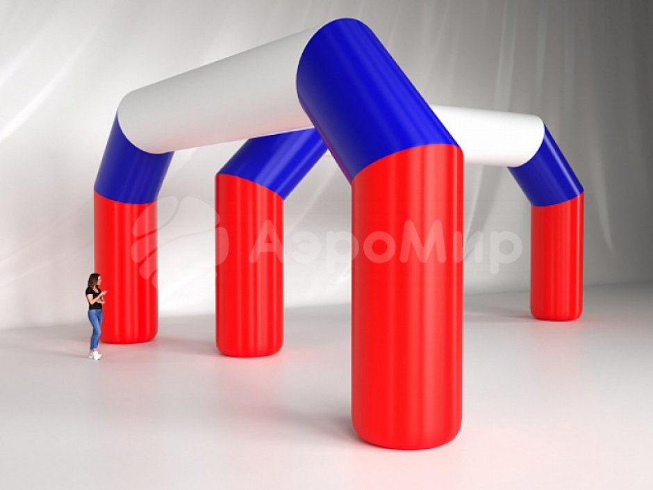 Надувная арка Старт-Финиш для спортивных и развлекательных мероприятий