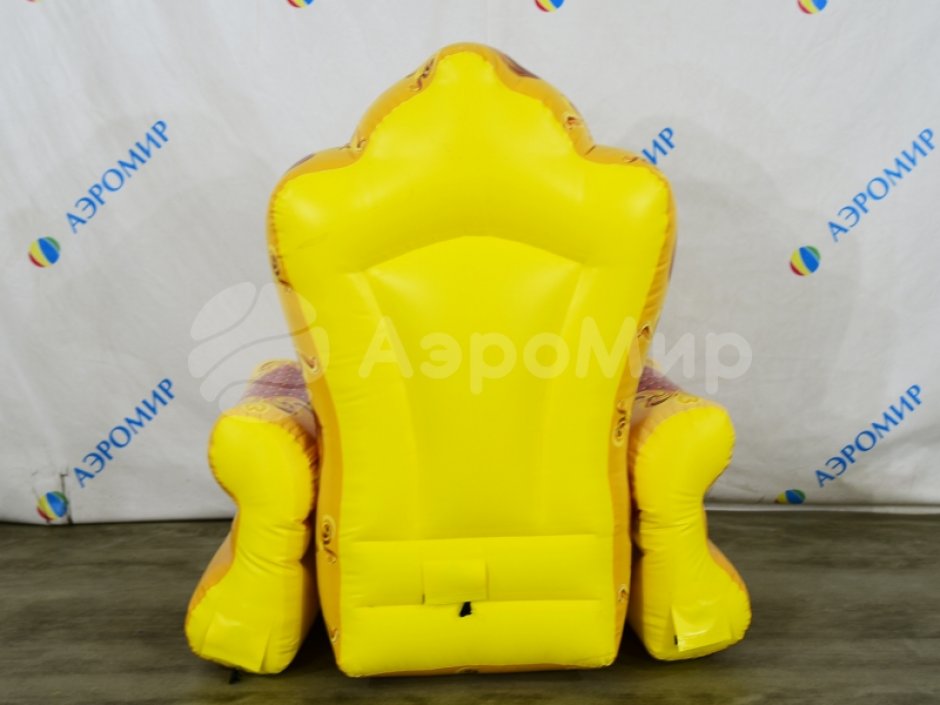 Надувной трон, праздничное кресло