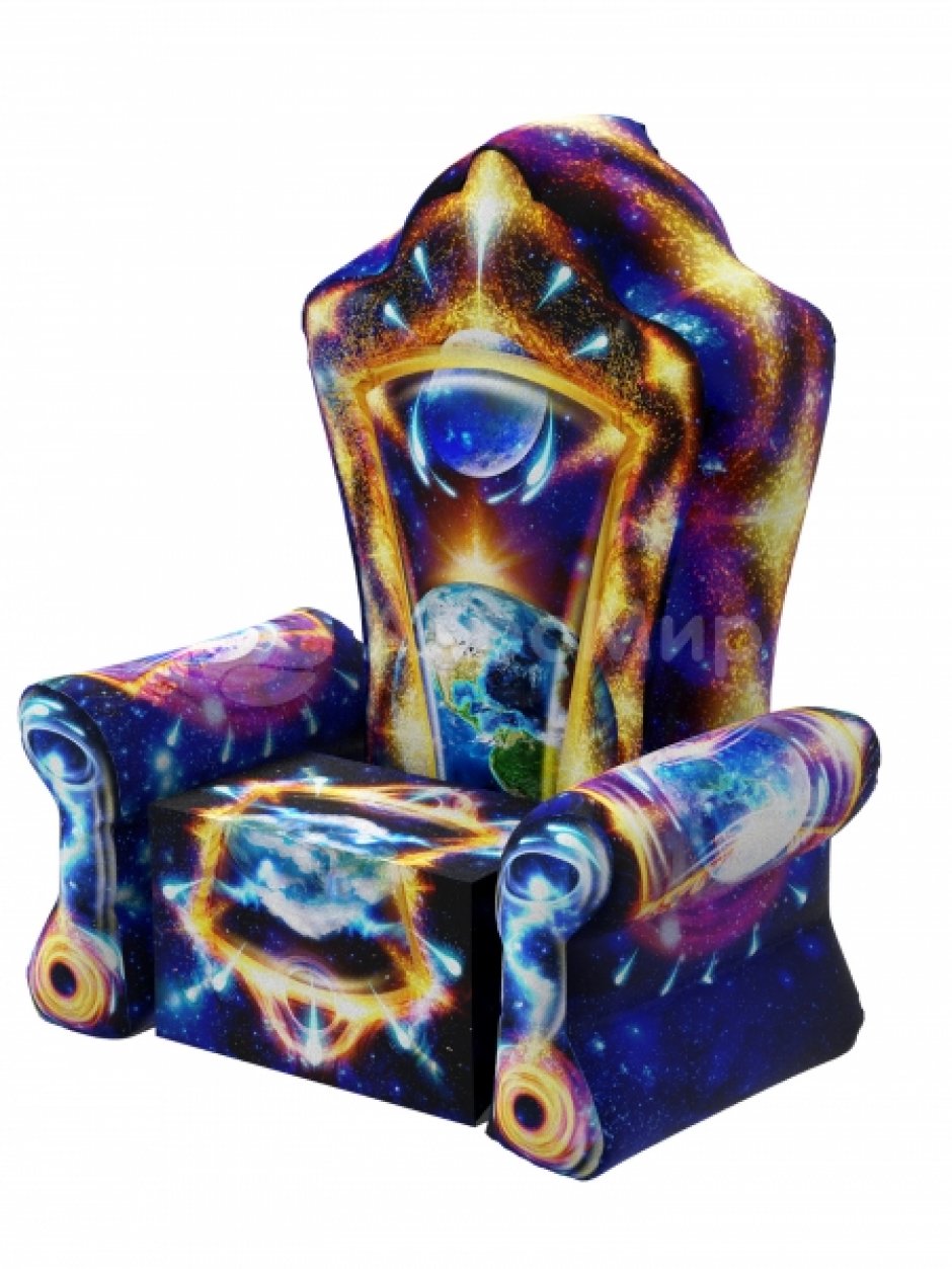 Надувной трон, праздничное кресло