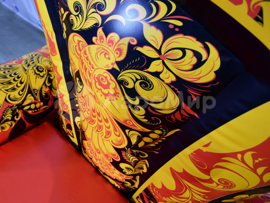 Надувной трон, праздничное кресло