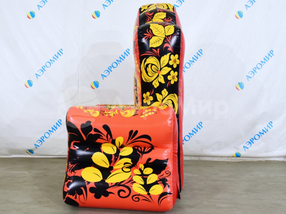 Надувной трон, праздничное кресло