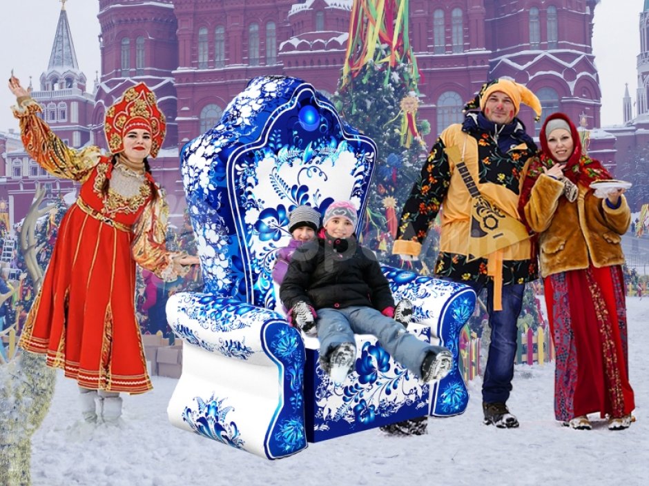 Надувной трон, праздничное кресло