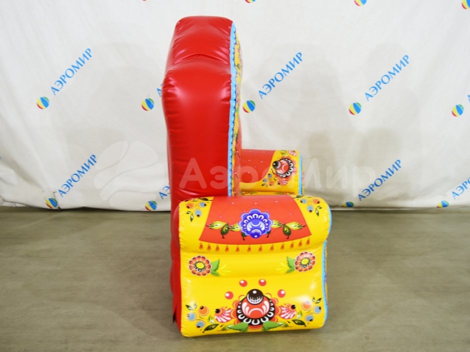 Надувной трон, праздничное кресло