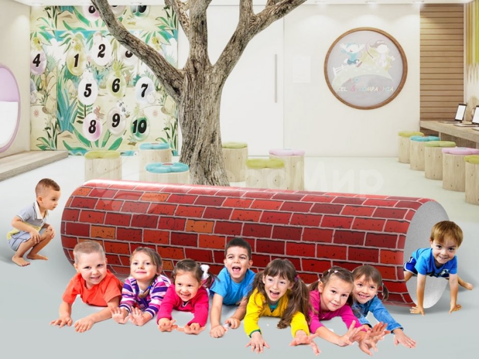 Туннель-рукав - простое и яркое оборудование для командных игр