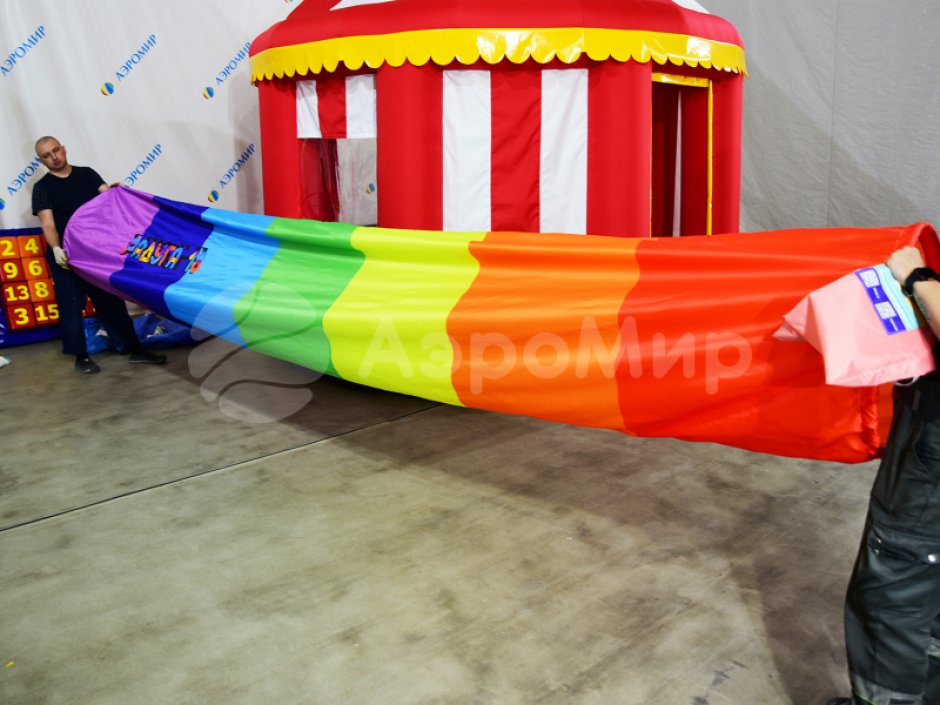 Туннель-рукав - простое и яркое оборудование для командных игр