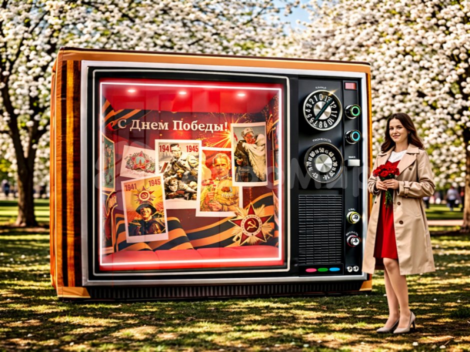 Фотозона Телевизор 9 Мая