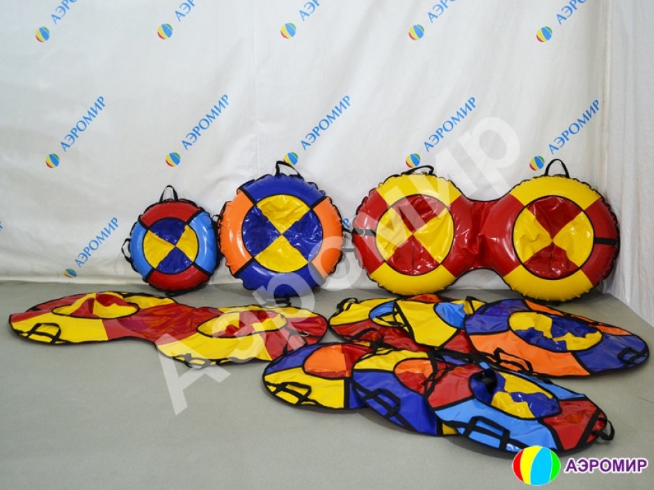 Тюбинг зимний — санки-ватрушки