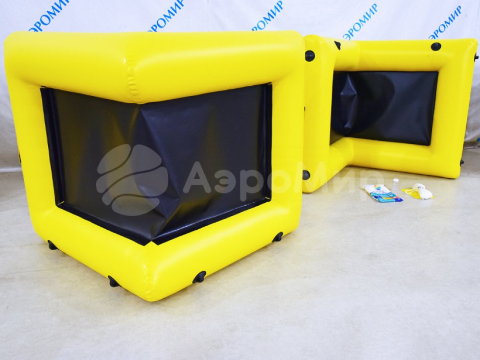 Надувная тактическая фигура Угол (Corner) для игры в пейнтбол, нёрф, лазертаг и арчеритаг