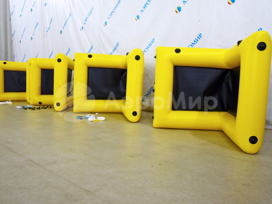 Надувная тактическая фигура Угол (Corner) для игры в пейнтбол, нёрф, лазертаг и арчеритаг