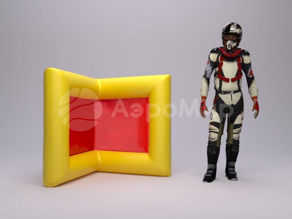 Надувная тактическая фигура Угол (Corner) для игры в пейнтбол, нёрф, лазертаг и арчеритаг