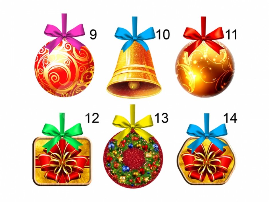 Подвесные новогодние игрушки для улицы