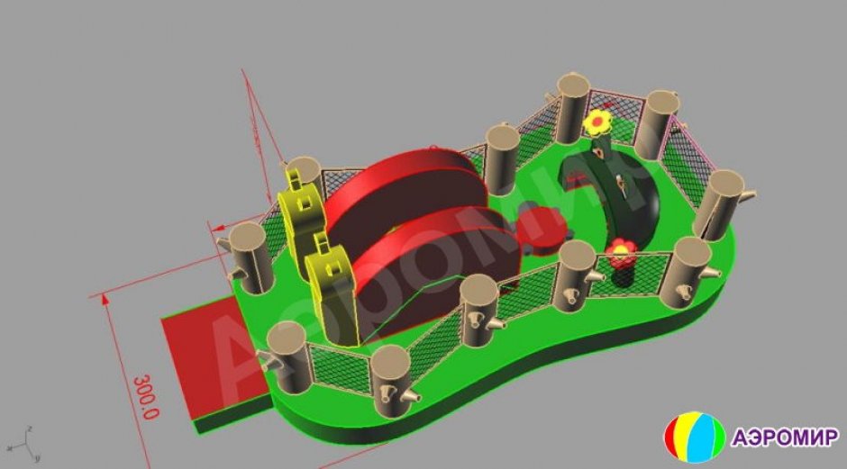 Детский батут Улитки