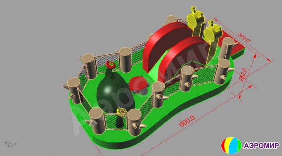 Детский батут Улитки