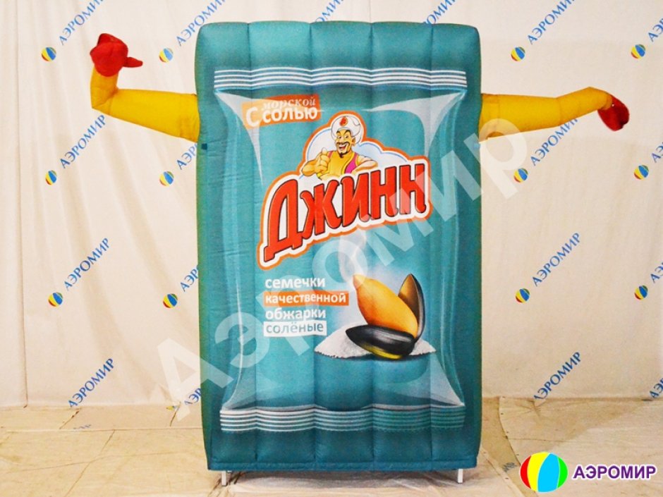 Универсальный рекламный носитель с эффектом машущей руки