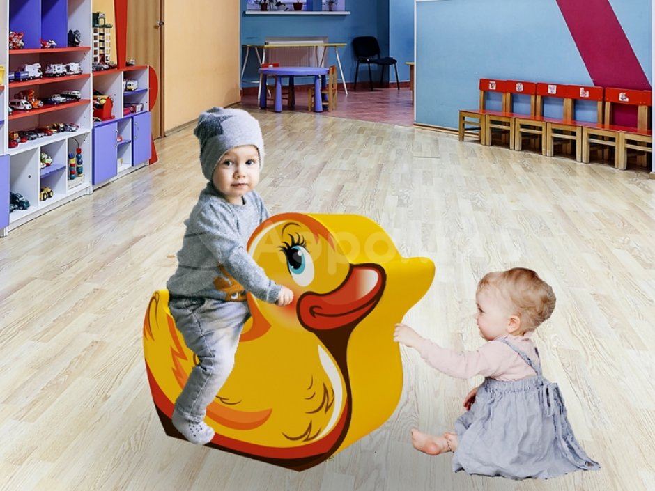 Мягкая фигура-кресло «Уточка»