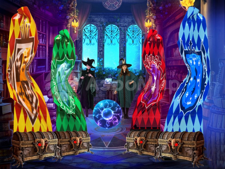 Имитация пламени в игровую и квест комнату