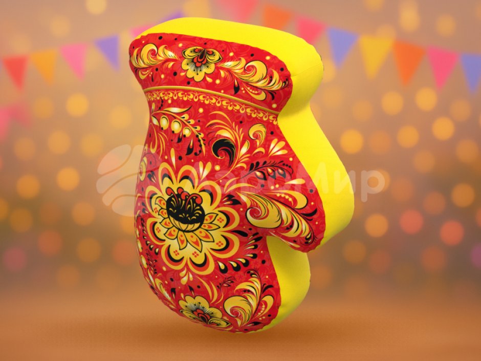 Варежка-подушка — яркий и легкий реквизит для шоу, игры и развлечений