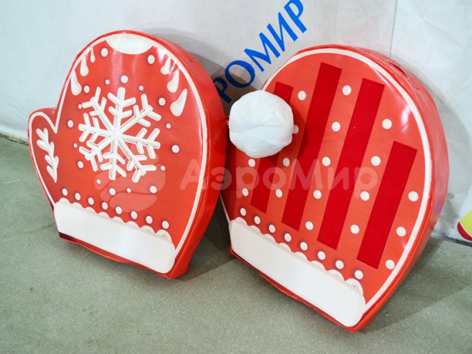 Поймай снежки — игровой реквизит для праздников