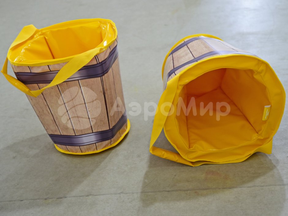 Командный игровой реквизит Забег в ведрах — для шуточных забегов, веселых стартов