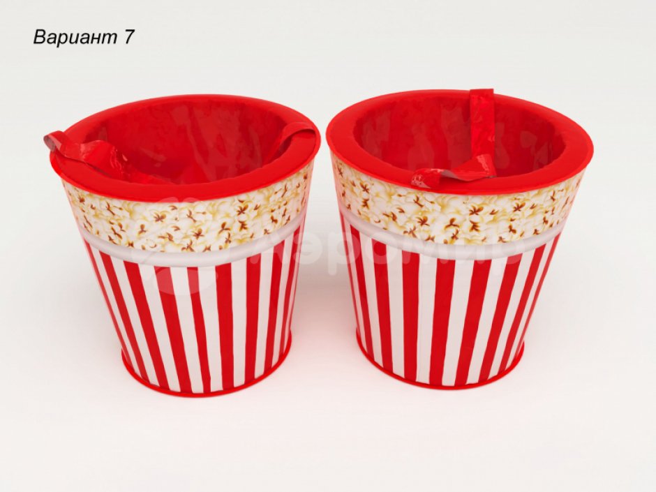 Командный игровой реквизит Забег в ведрах — для шуточных забегов, веселых стартов