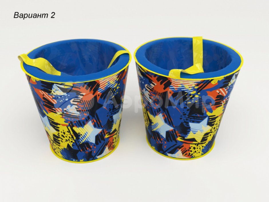 Командный игровой реквизит Забег в ведрах — для шуточных забегов, веселых стартов