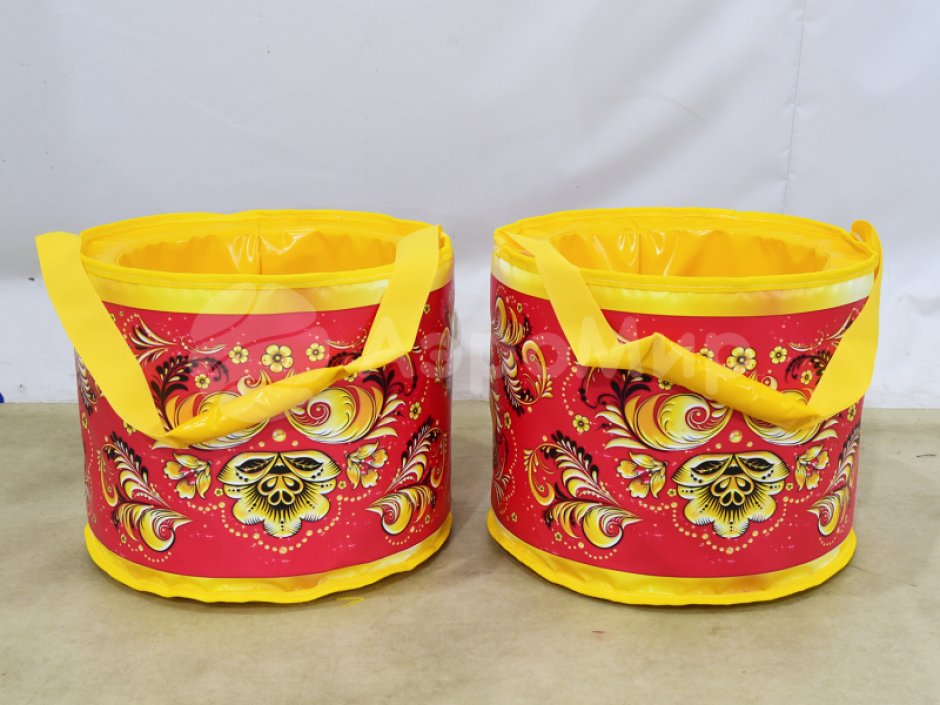 Командный игровой реквизит Забег в ведрах — для шуточных забегов, веселых стартов