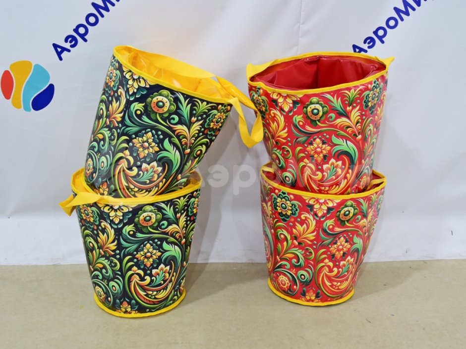 Командный игровой реквизит Забег в ведрах — для шуточных забегов, веселых стартов