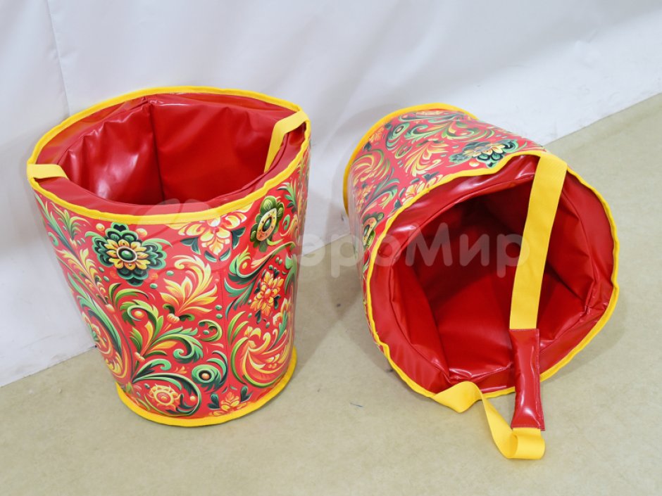 Командный игровой реквизит Забег в ведрах — для шуточных забегов, веселых стартов