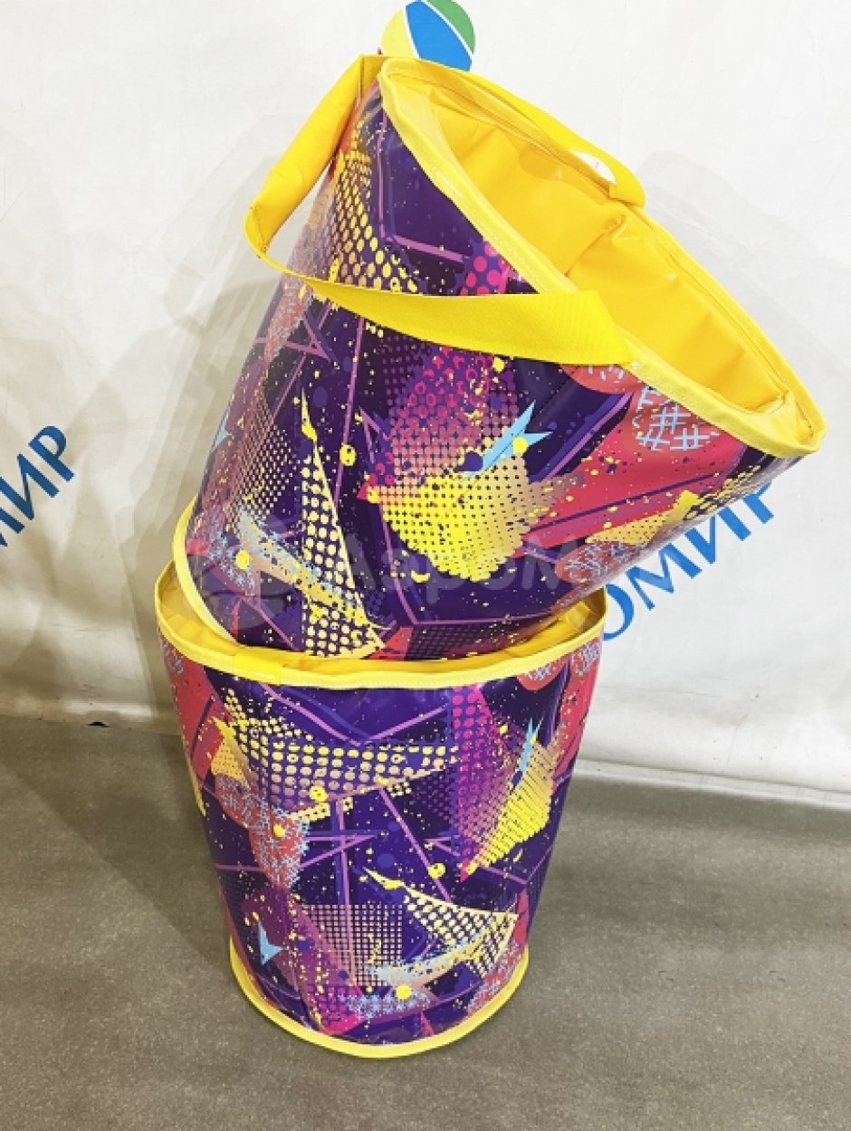 Командный игровой реквизит Забег в ведрах — для шуточных забегов, веселых стартов