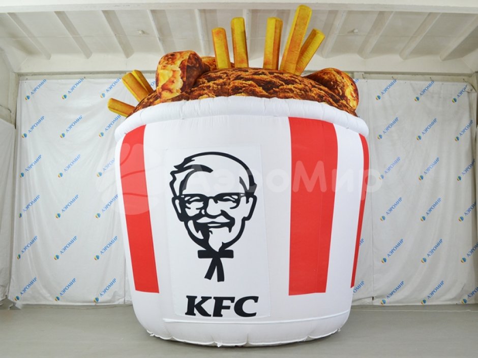 Сложная надувная рекламная фигура