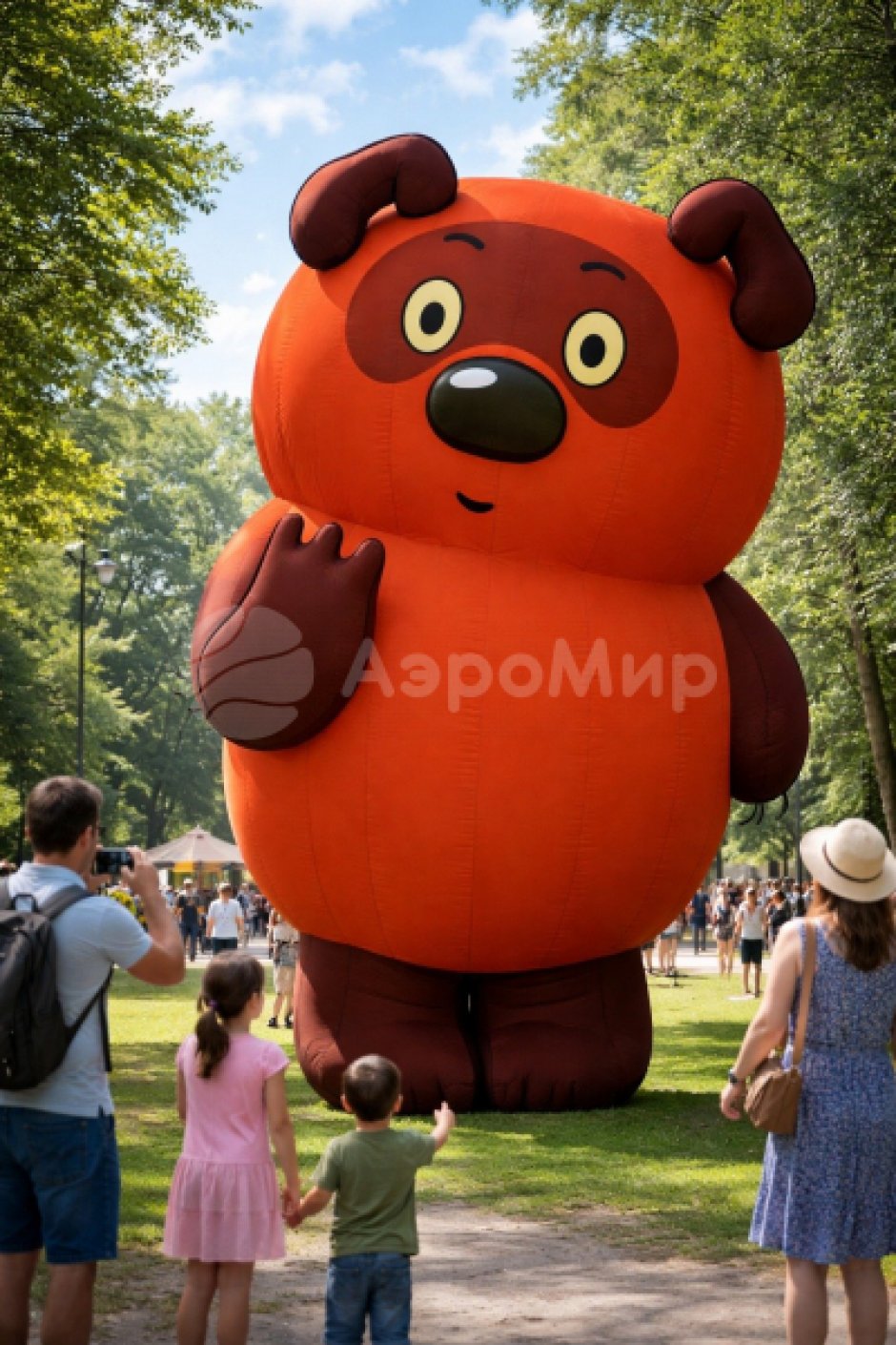 надувной винни пух