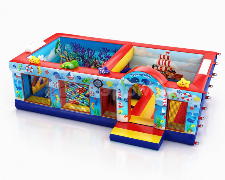 Большой батут Водный мир