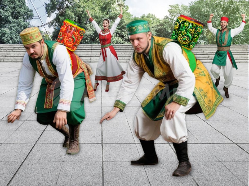 Водонос – командный аттракцион для взрослых и детей