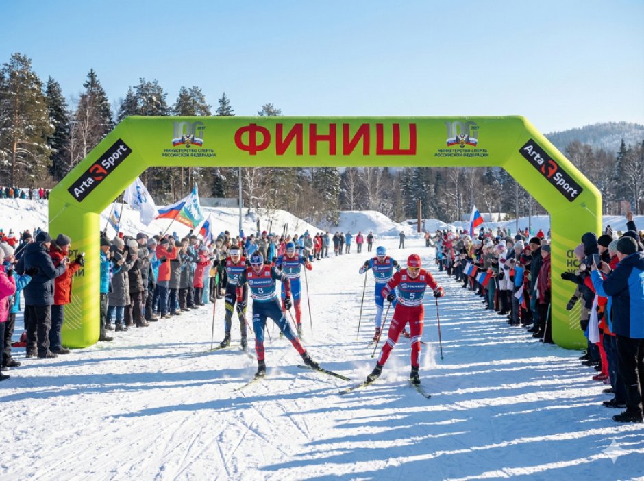 Надувные финишные ворота 