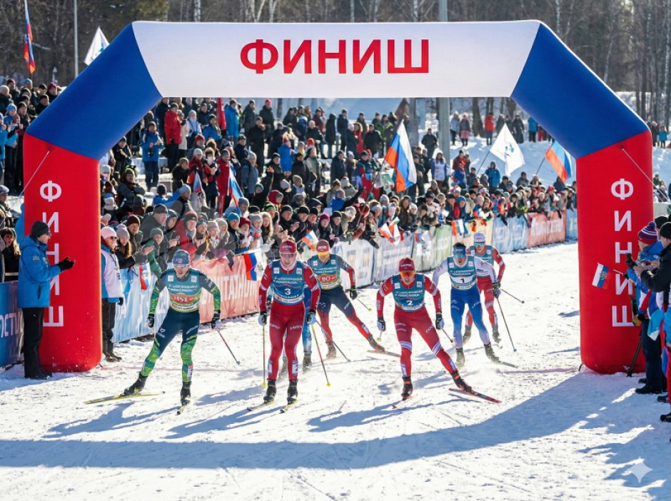 Надувные финишные ворота 