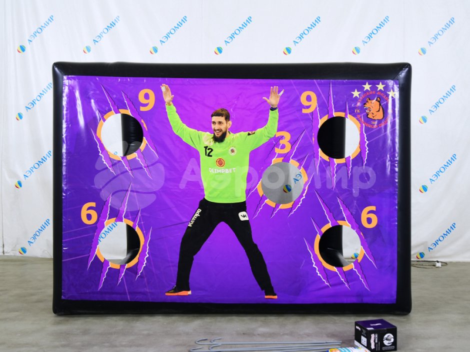 Забей гол – интерактивный аттракцион для игр с мячом