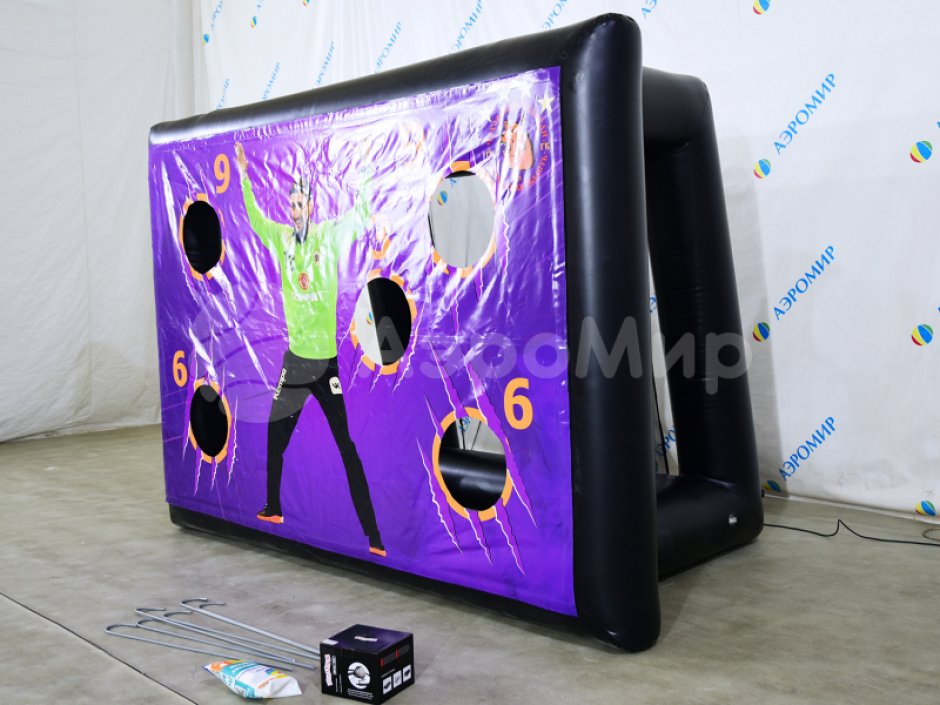 Забей гол – интерактивный аттракцион для игр с мячом