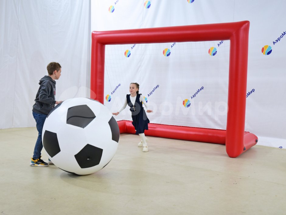 Надувные футбольные ворота
