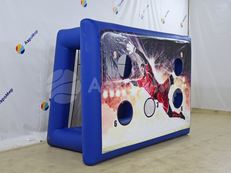 Забей гол – интерактивный аттракцион для игр с мячом