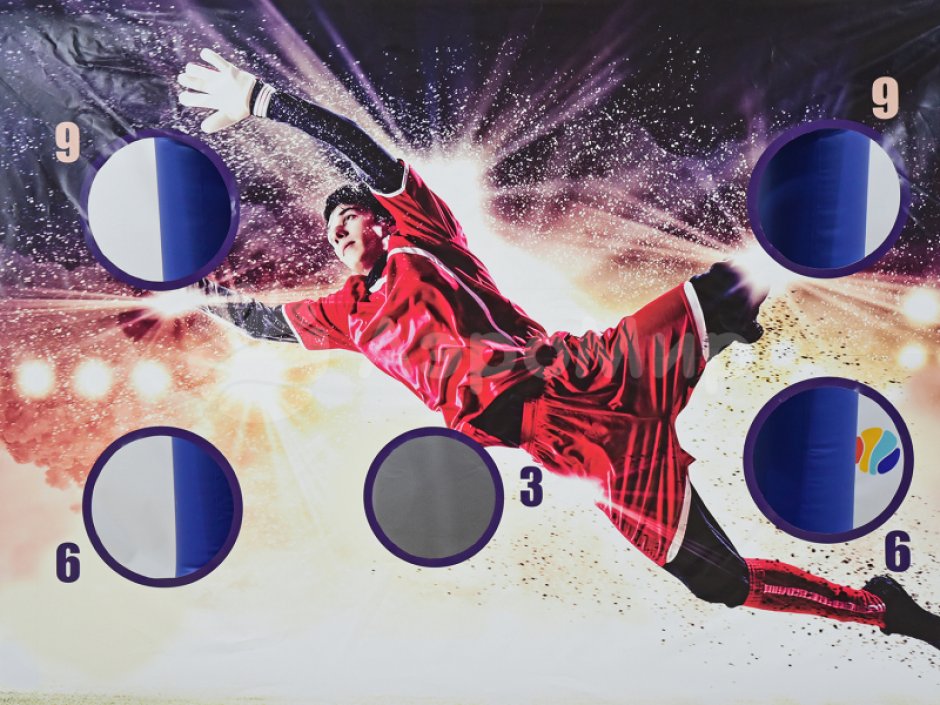 Забей гол – интерактивный аттракцион для игр с мячом