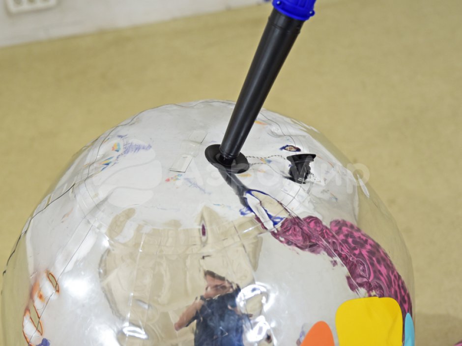 Воздуходувка аккумуляторная — быстро накачает оболочку игрового реквизита