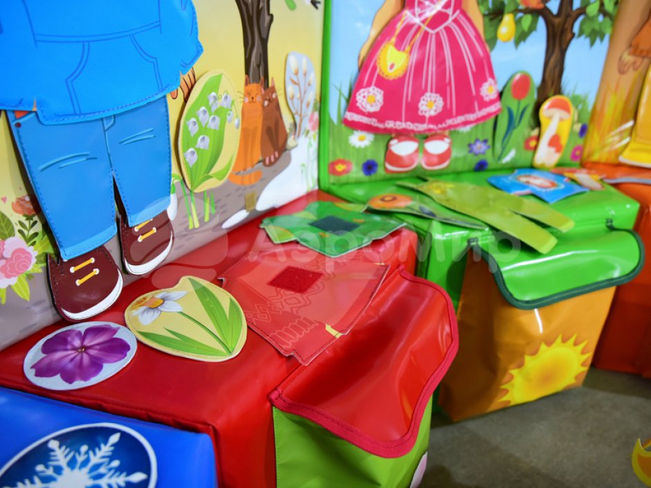 Мягкие модули «Времена года» для обучения и дидактики